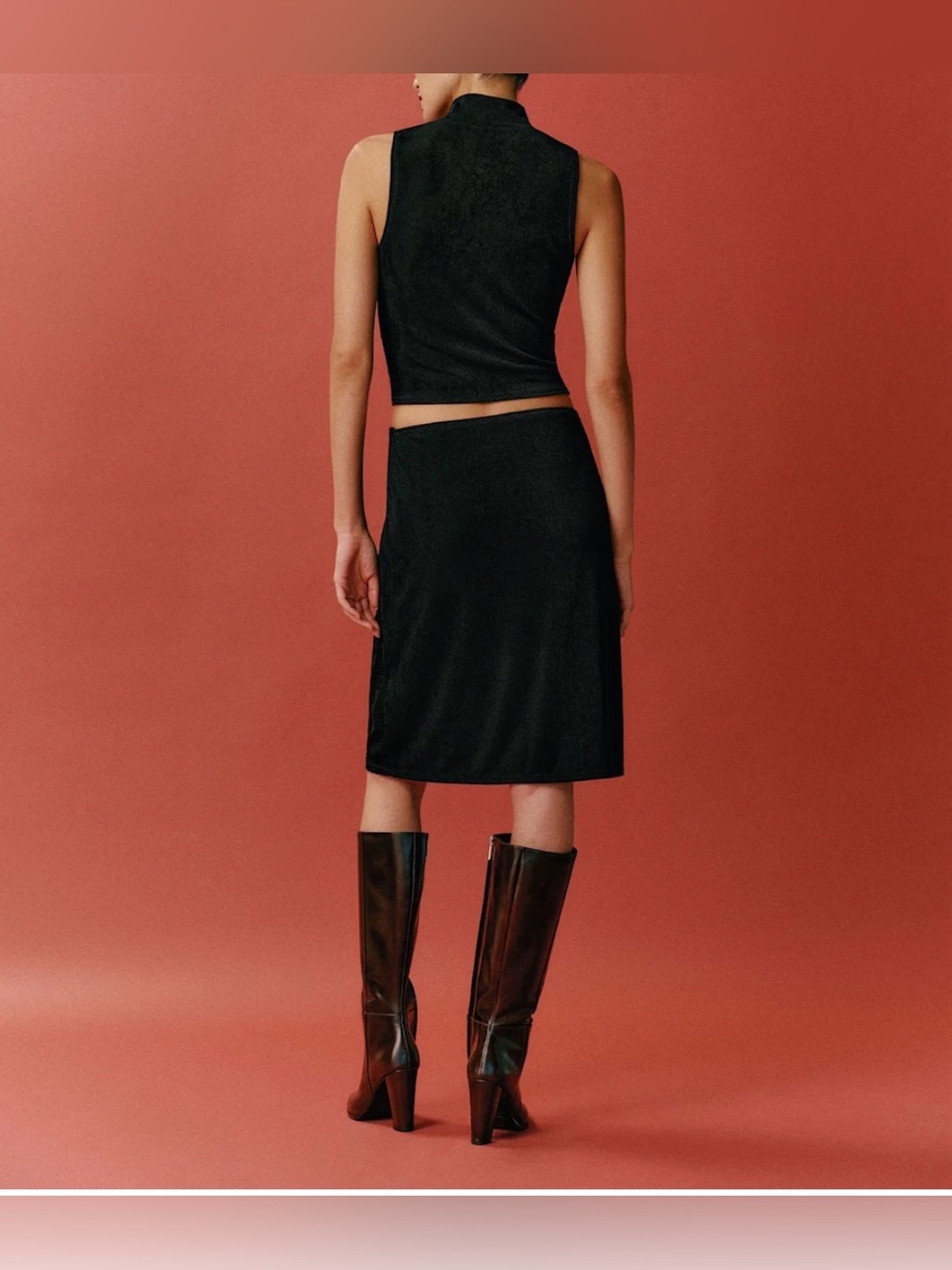 Reformation Shaye Knit Two Piece Dress